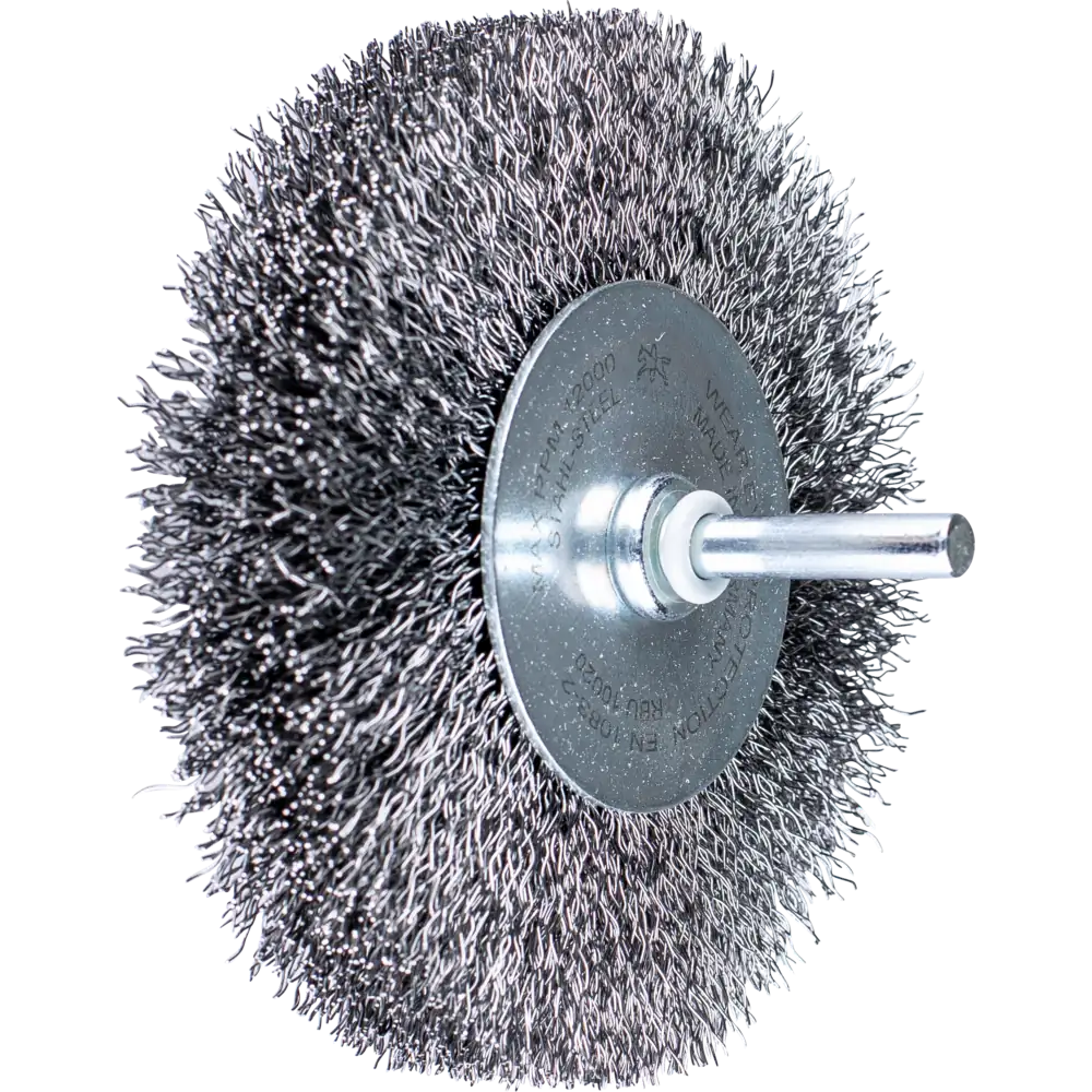 PFERD TOOLS Rundbürste ungezopft RBU Schaft 6 mm Stahl-Draht