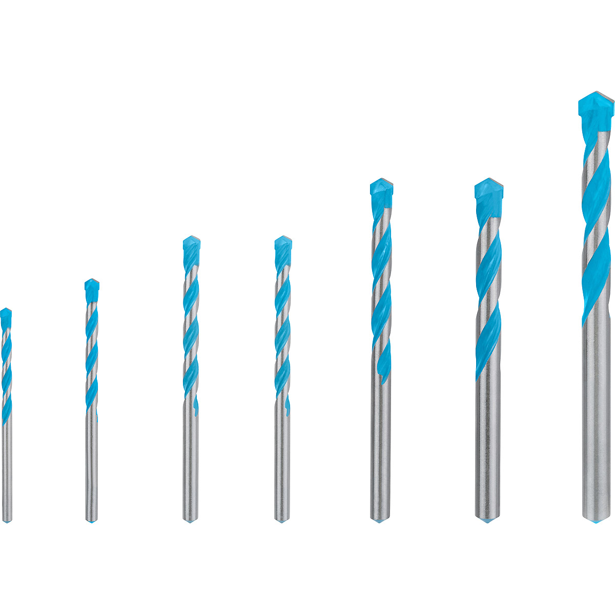 Bosch EXPERT MultiConstruction CYL-9 Bohrer-Set 4/5/6/6/8/10/12 mm, 7-tlg.. Für Dreh- und Schlagbohr