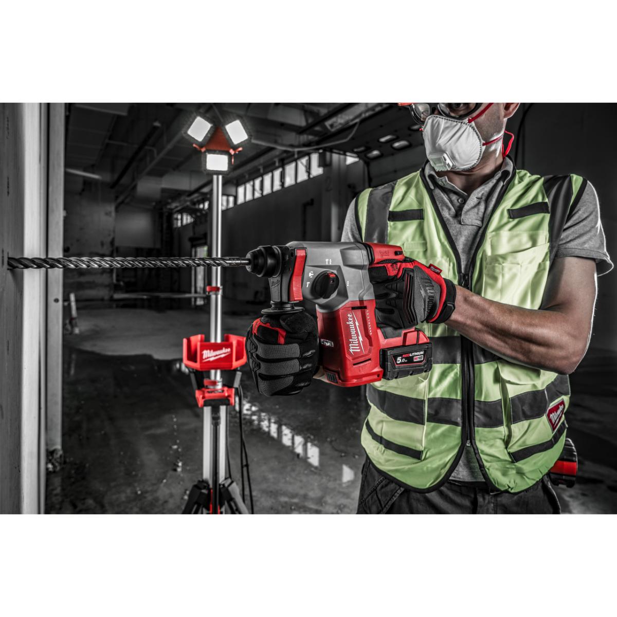 Milwaukee Akku-Kombihammer SDS-Plus M18 BLH-502X