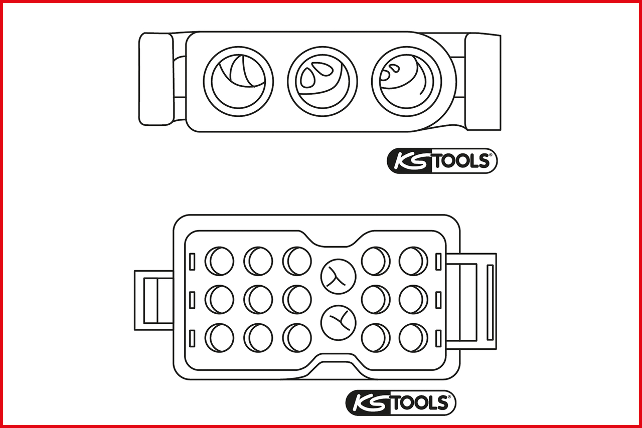 KS Tools Kabel-Entriegelungswerkzeug für Rundstecker und Rundsteckhülsen 1,5 - 3,5mm