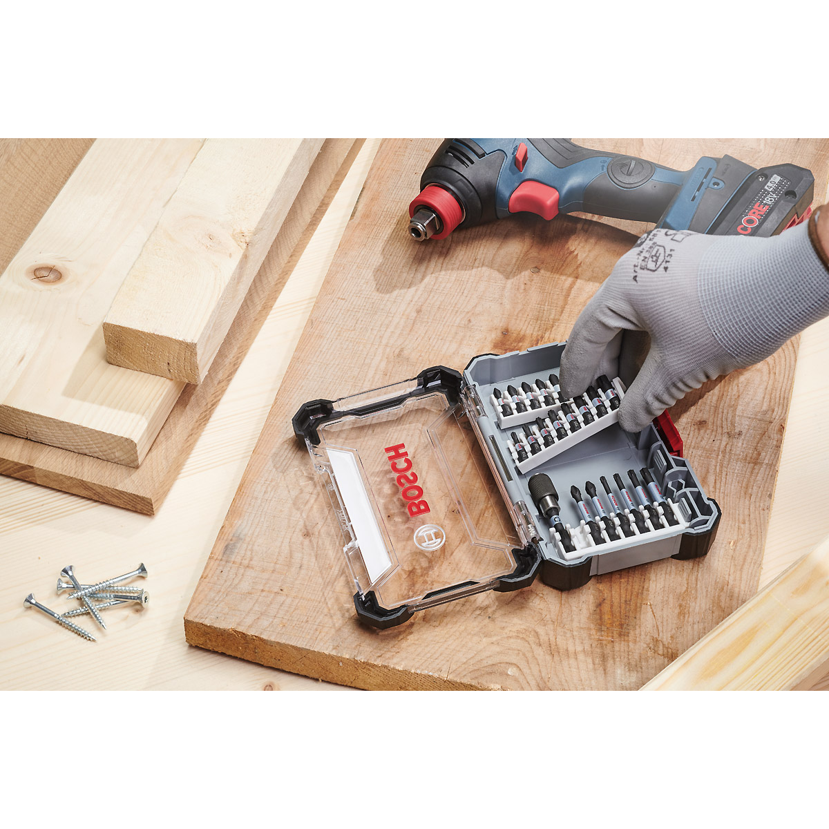 Bosch Impact Control Multi Construction Bohrer- und Schrauberbit-Set, 35-teilig