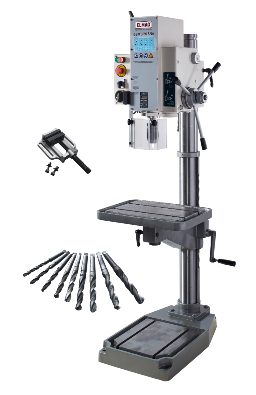 ELMAG Getriebe-Säulenbohrmaschine