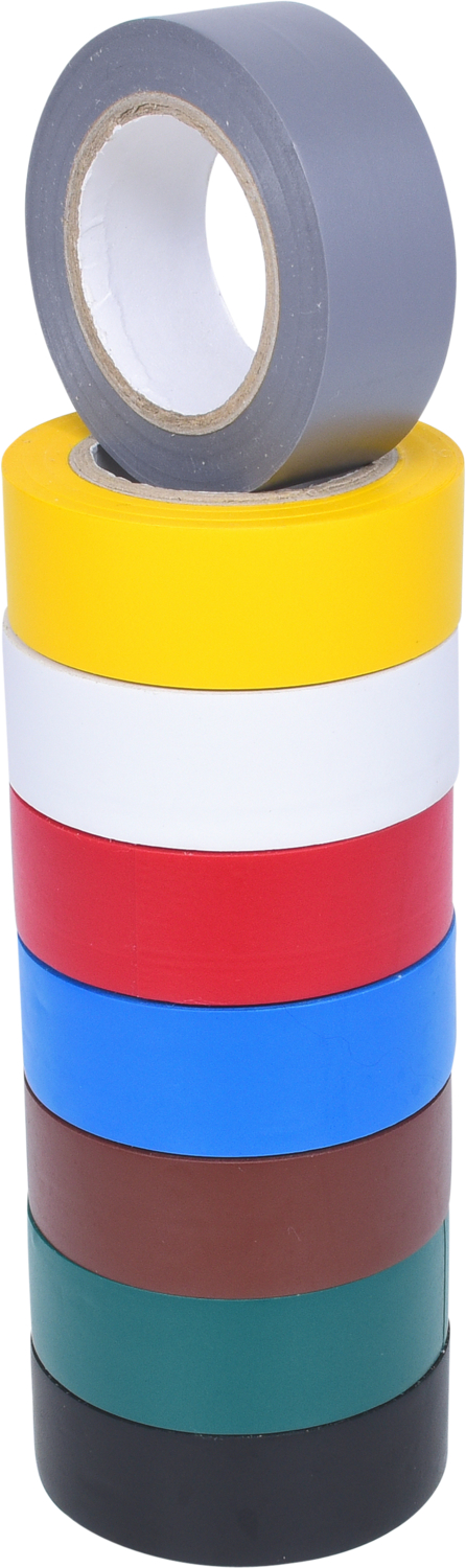 KS Tools PVC-Isolierband-Set, 8-tlg