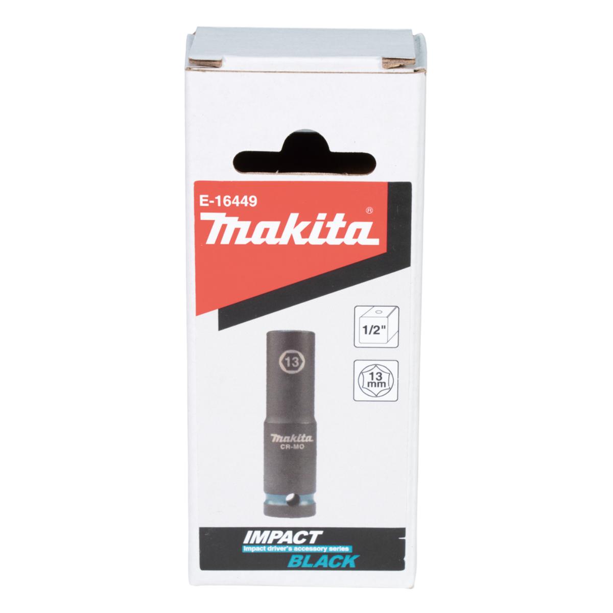 Makita Schlagnuss 1/2 Zoll lang Impact Black