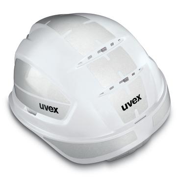 uvex pheos E-WR mit Refelxset L Schutzhelm ohne Lüftung für Elektrikbereich - mit Drehradsystem - la