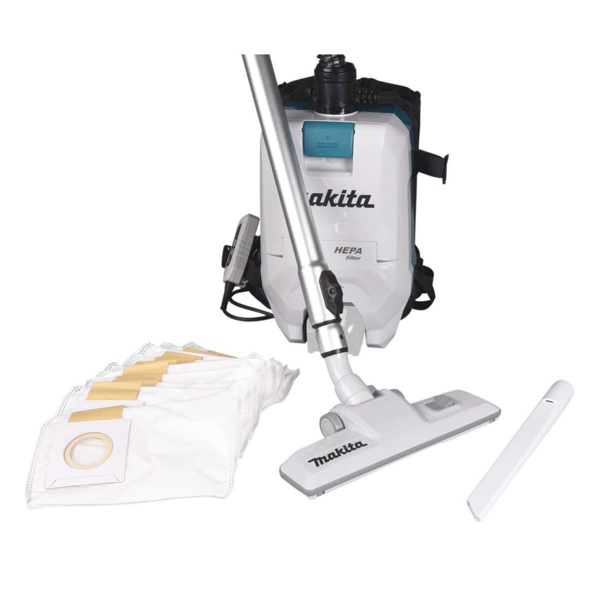 Makita Akku-Rucksackstaubsauger XGT 40V max. (ohne Akku, ohne Ladegerät) VC008GZ