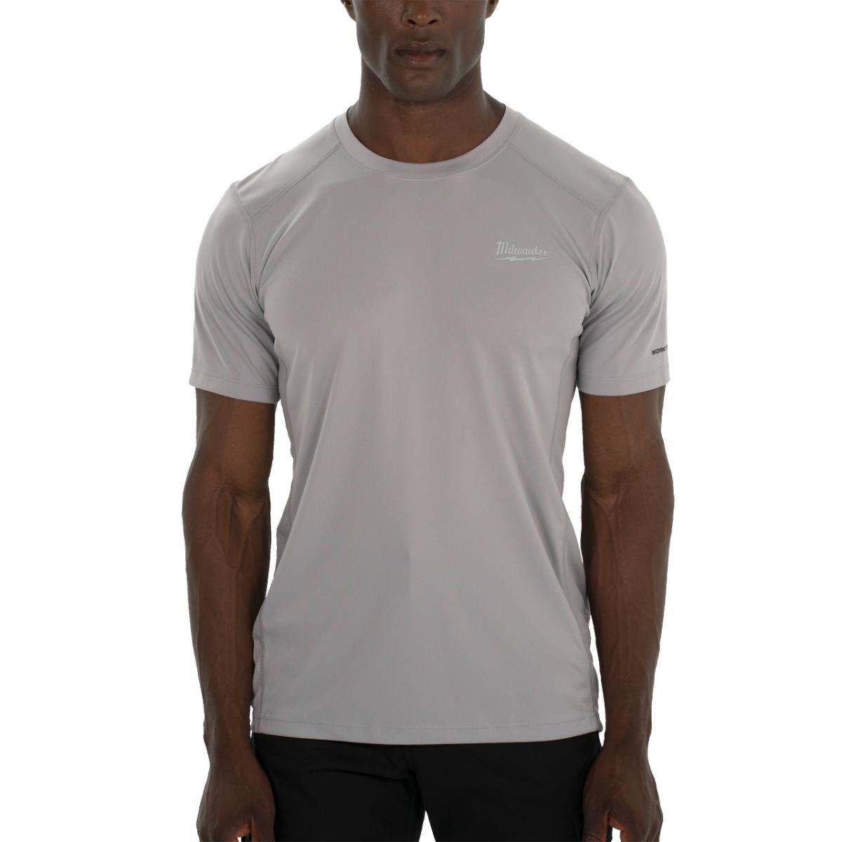 Milwaukee Funktionsshirt grau mit UV-Schutz