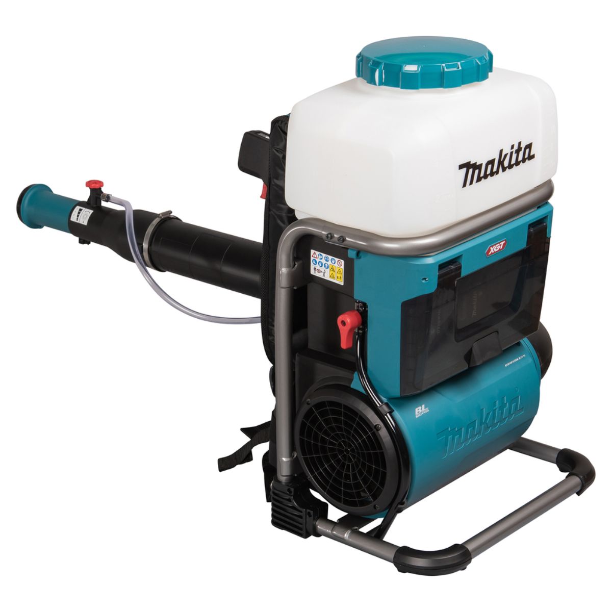 Makita PM001GL202 Akku-Rucksacksprühgerät 40V max. / 8,0 Ah, 2 Akkus + Doppelladegerät PM001GL202