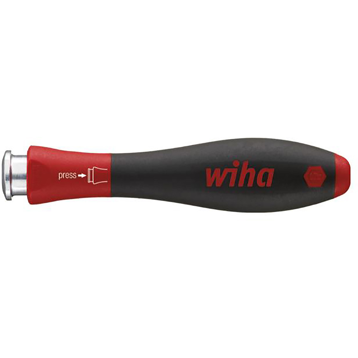 Wiha Schraubendrehergriff SoftFinish -telescopic für SYSTEM 4 Wechselklinge