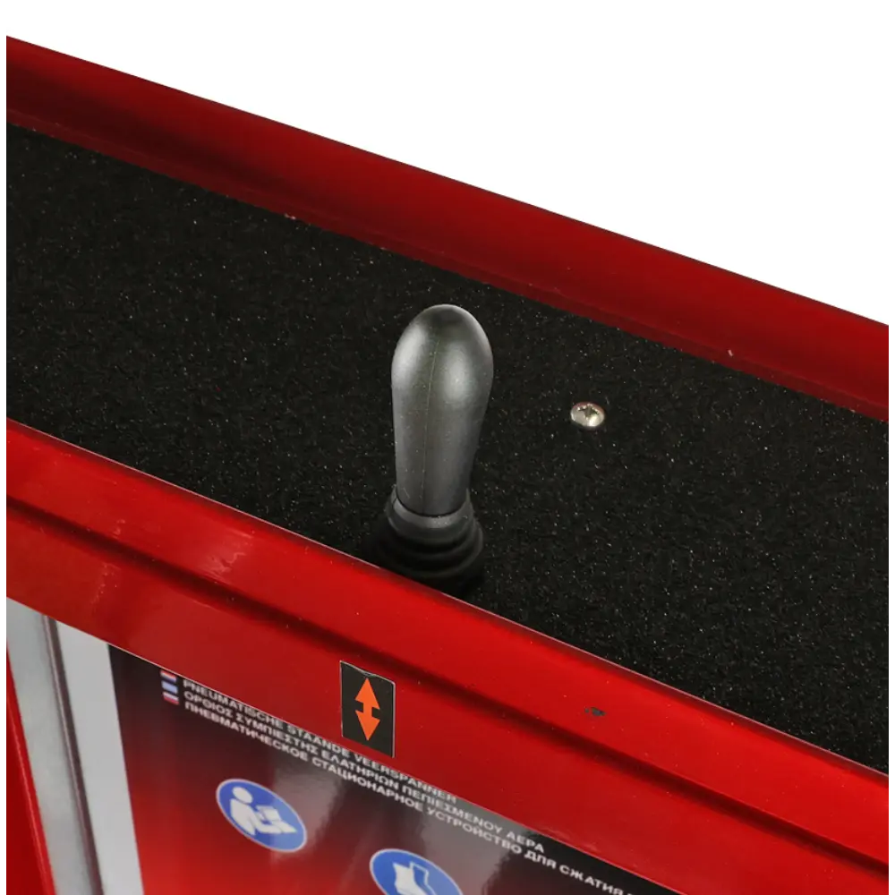 KS TOOLS Druckluft-Stand-Federspanner mit Einzel-Zylinder und Untergestell