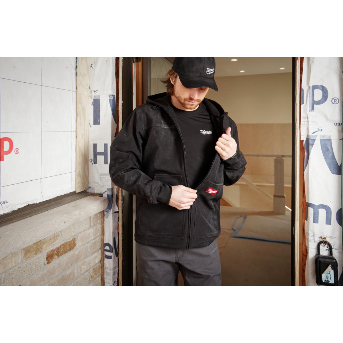 Milwaukee FREEFLEX Arbeitsjacke Schwarz