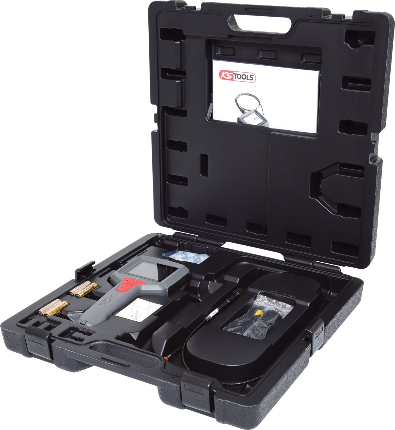 KS Tools ULTIMATEvision MASTER Videoskop-Satz,6-tlg,halbstarr 1m,Ø5,5mm