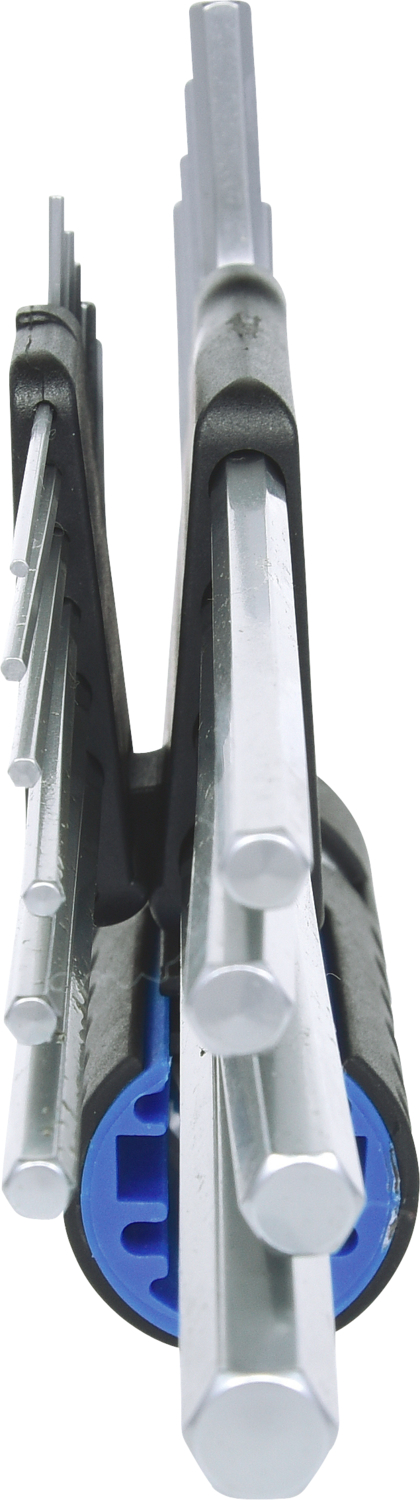 KS Tools 3 in 1 Innen6kant-Winkelstiftschlüssel-Satz,10-tlg XL