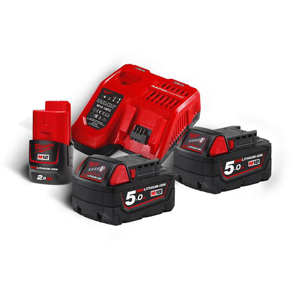 Milwaukee 18V Starterset Energie-Akku-Set M18 NRG-502