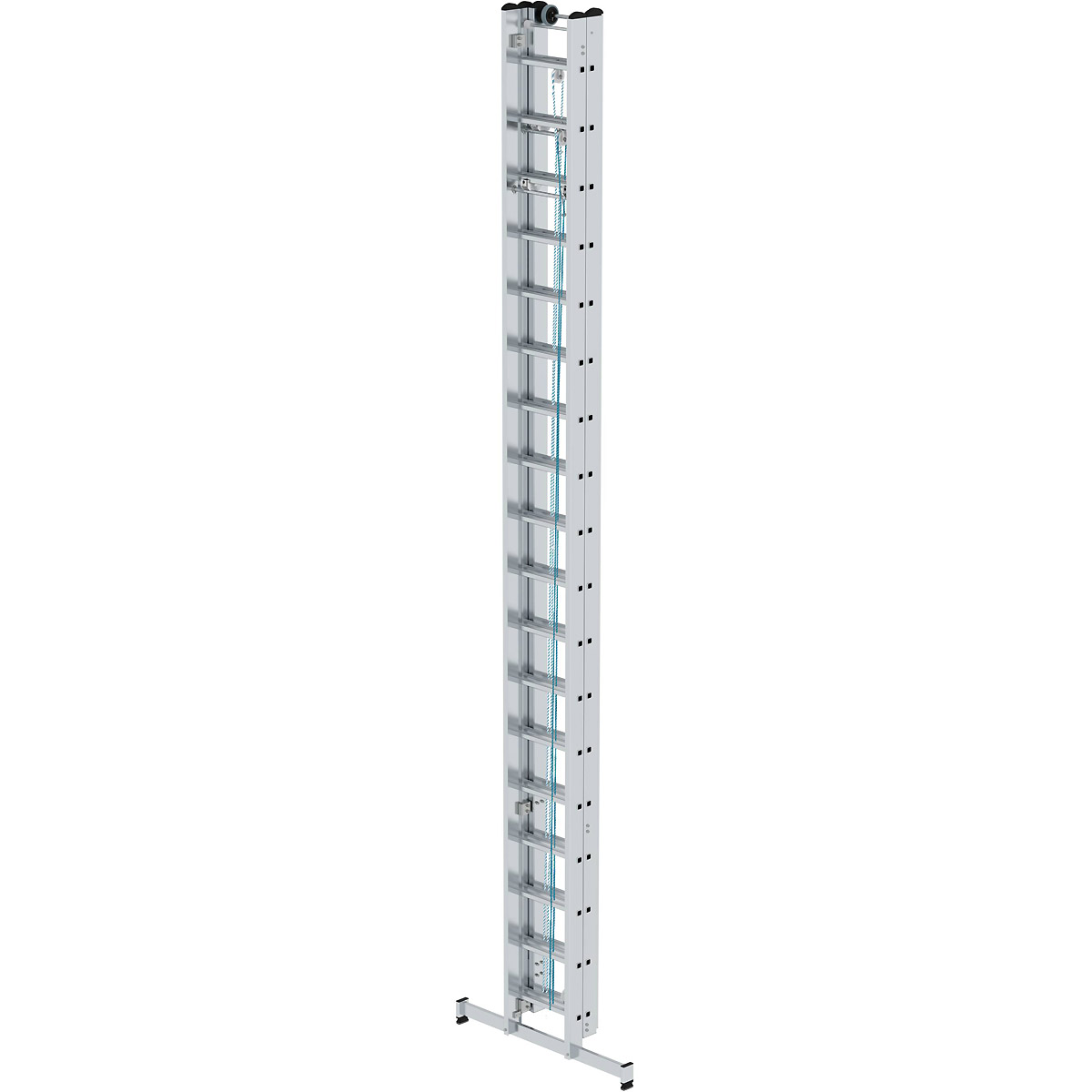 Munk Sprossen-Seilzugleiter 3-teilig mit nivello®-Traverse