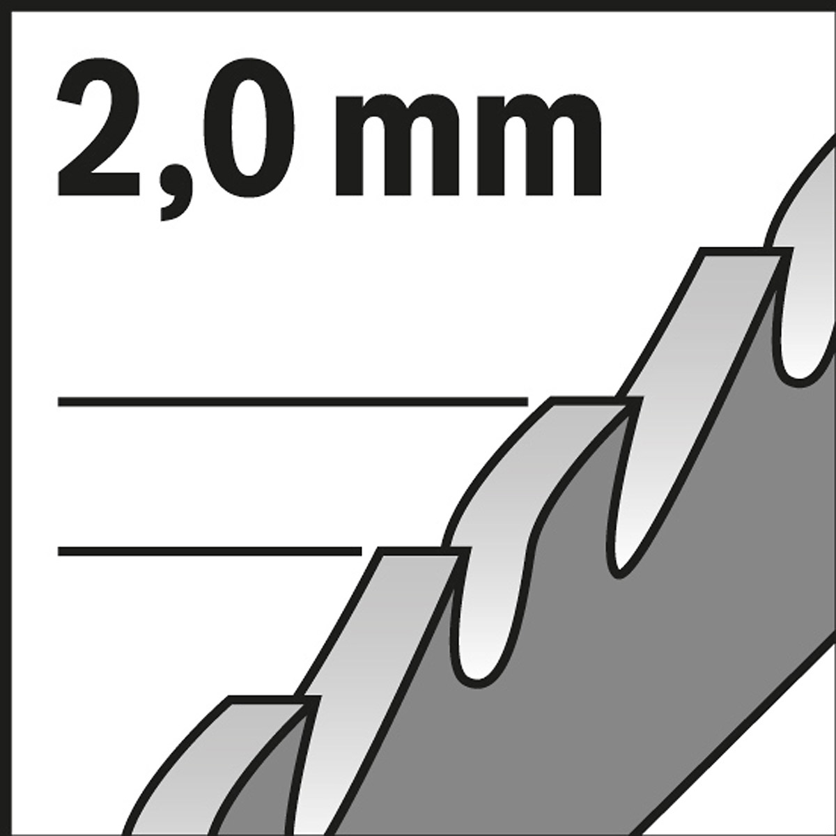 Bosch Stichsägeblatt T 121 BF Speed for Metal