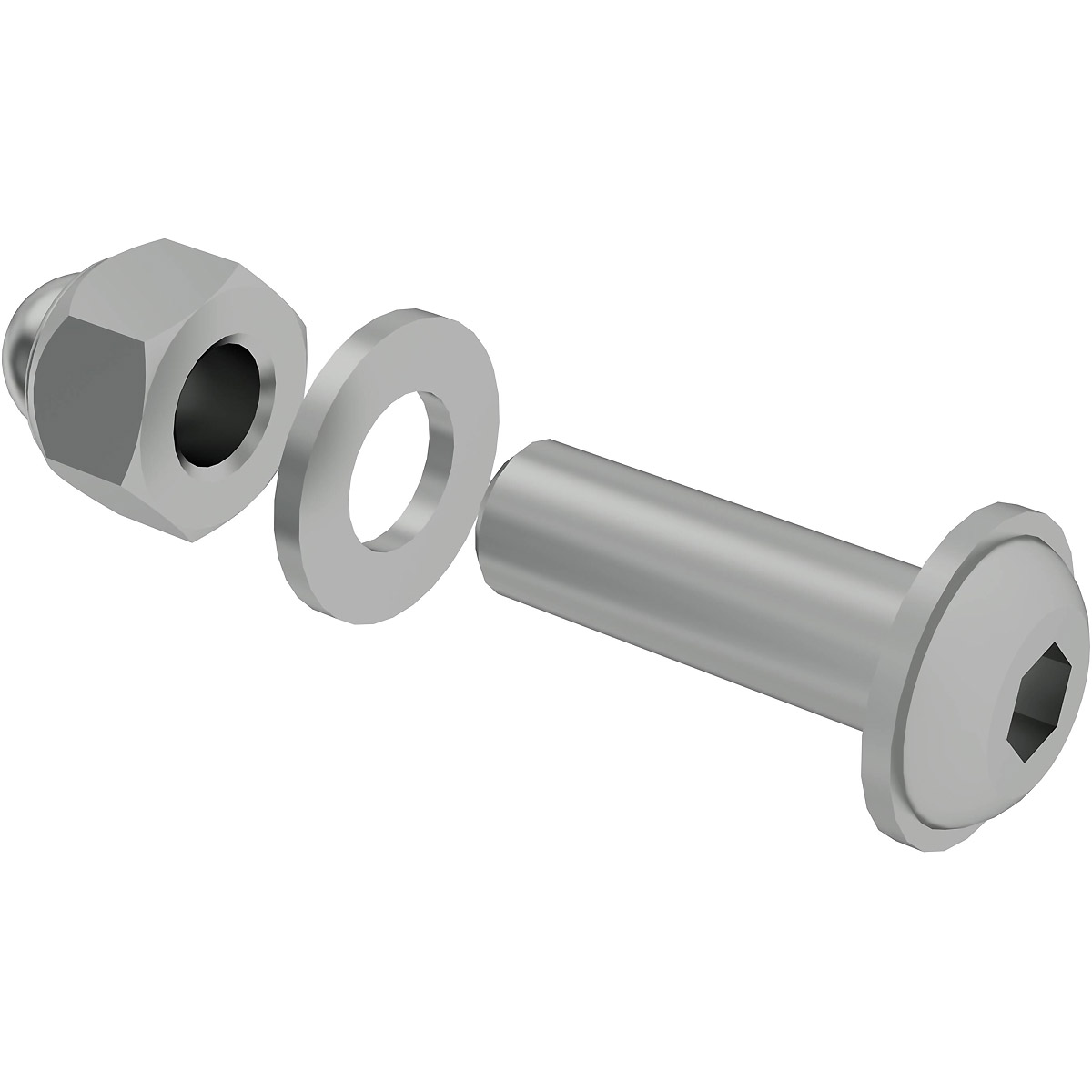 Munk Systemgeländer Verbindungsschraube M8 x 25 kpl.