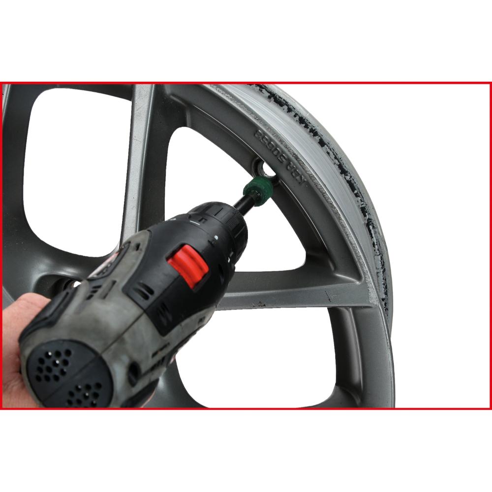 KS Tools Ventilsitz-Reinigungswerkzeug-Satz für Alufelgen, 7-tlg