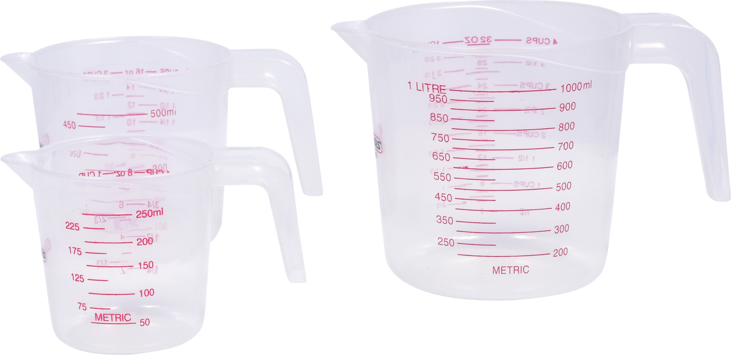 KS Tools Messbecher-Satz, 3-tlg