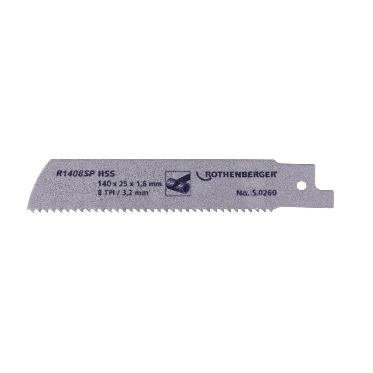 ROTHENBERGER Spezial - Rohrsägeblatt 140x25x1,6