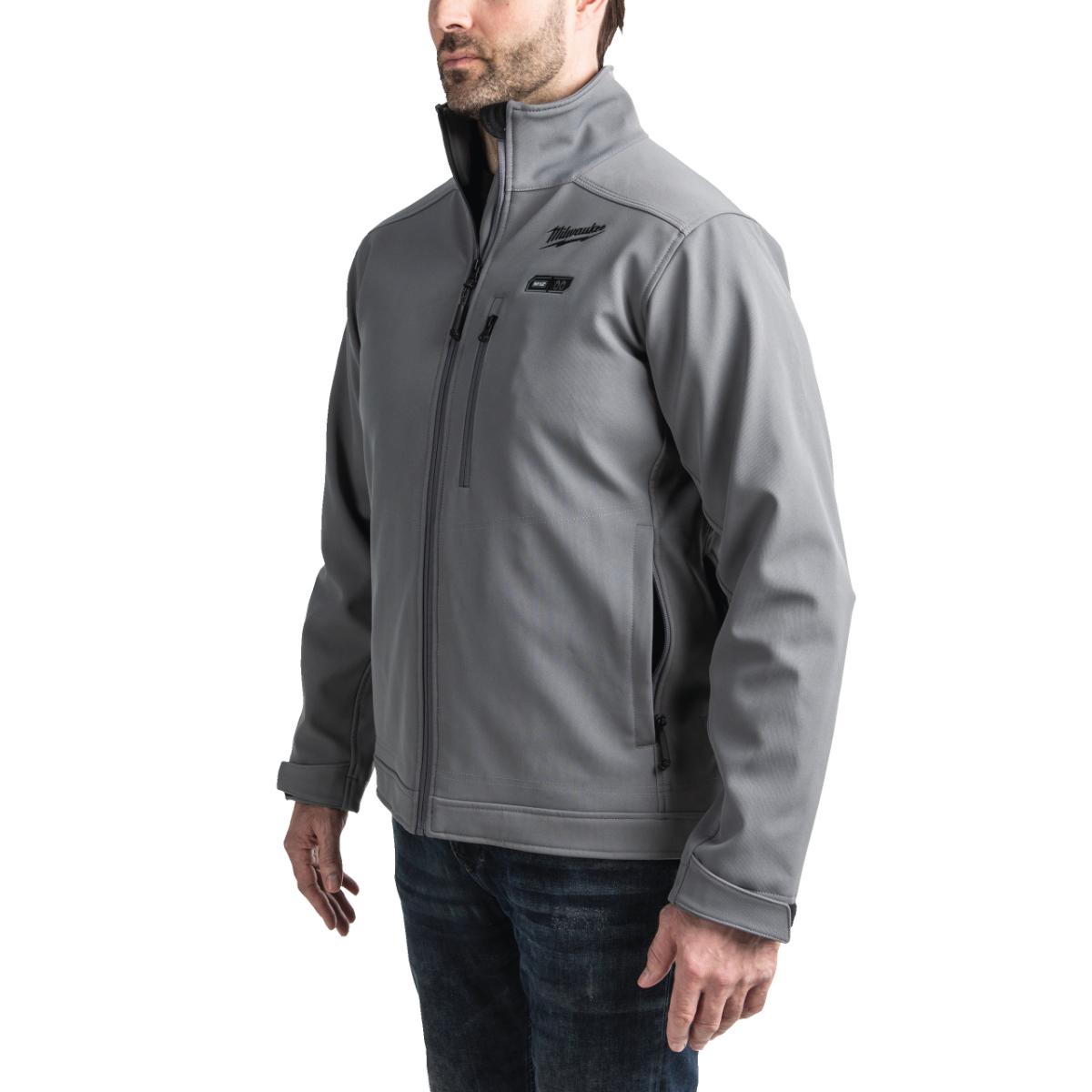 Milwaukee Akku-Thermo-Jacke Herren grau