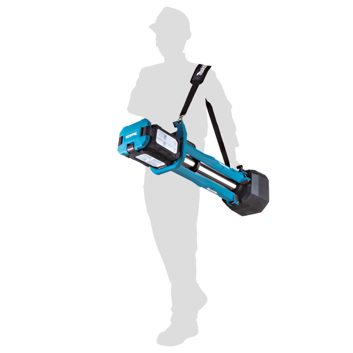Makita Akku-LED-Baustrahler XGT 40V max. LXT 18V 1.100-15.000 lm 400-5.000 lx IP56