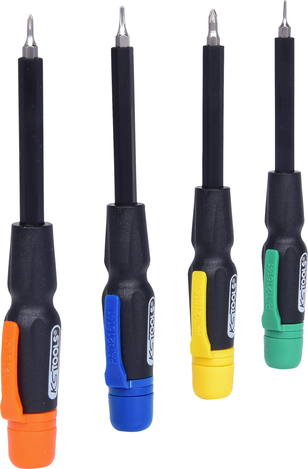 KS Tools Feinmechanik-Schraubendreher-Satz, 4-tlg