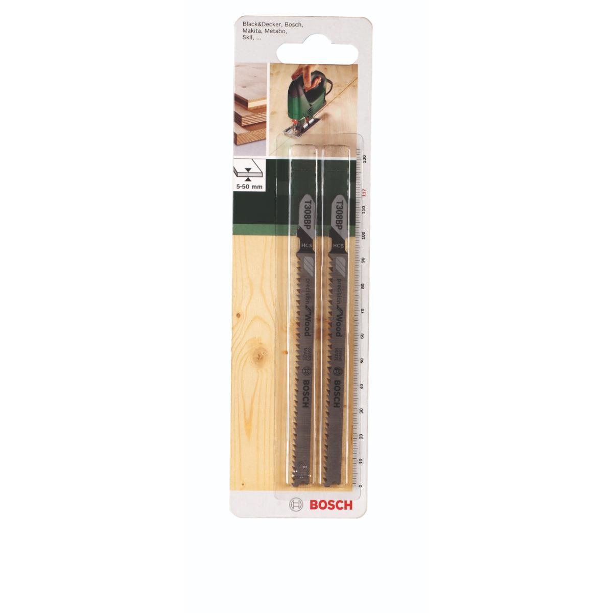 Bosch Stichsägeblatt HCS, T 308 BP Precision for Wood