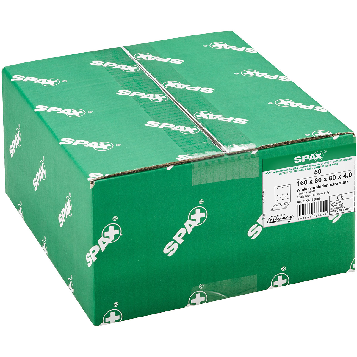 SPAX Winkleverbinder extra stark, 50 Stück