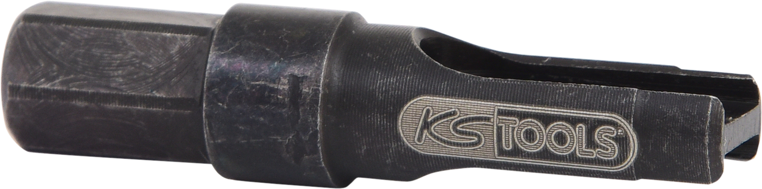 KS Tools 1/4" Öldienst-Spezialprofil-Bit für VAG Kunststoff-Ölablassschrauben