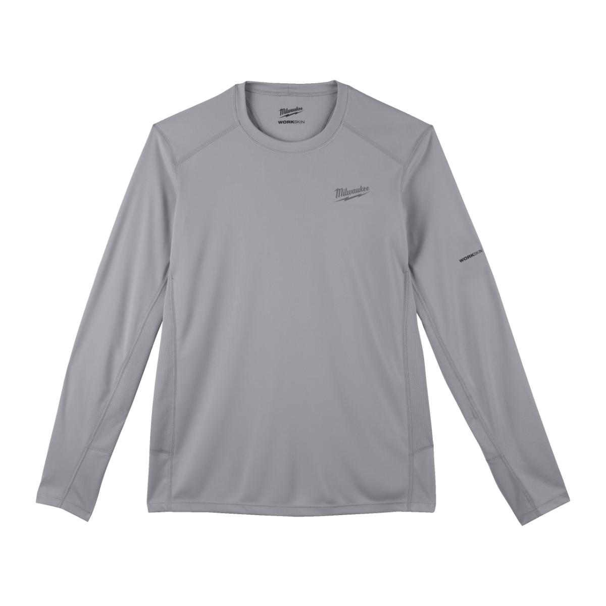 Milwaukee Funktionsshirt langarm grau mit UV-Schutz