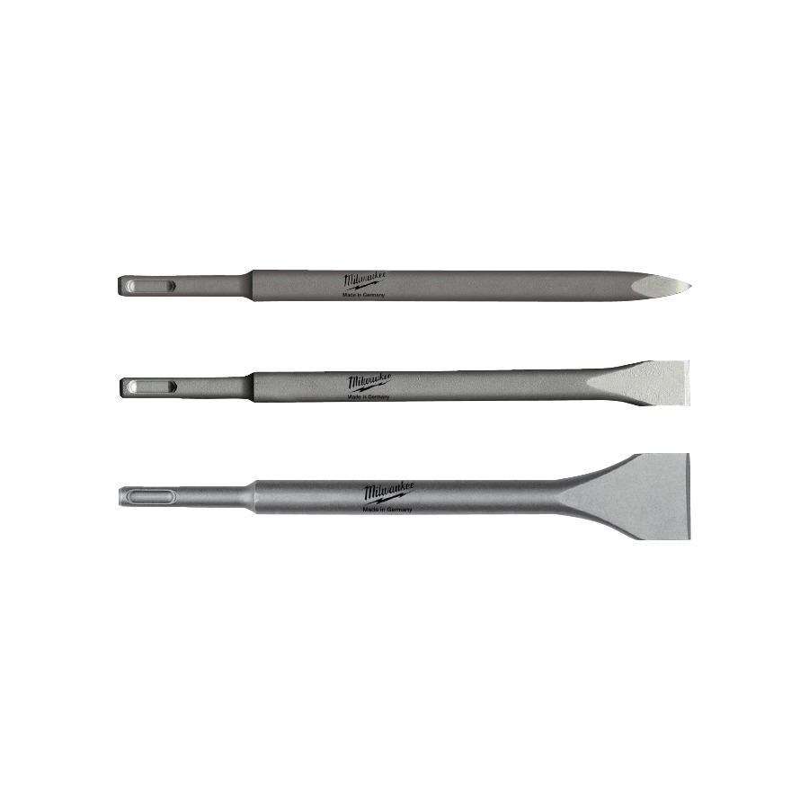 Milwaukee - STARTERSET MEISSEL SDS+ (3TLG.) - 4932430001