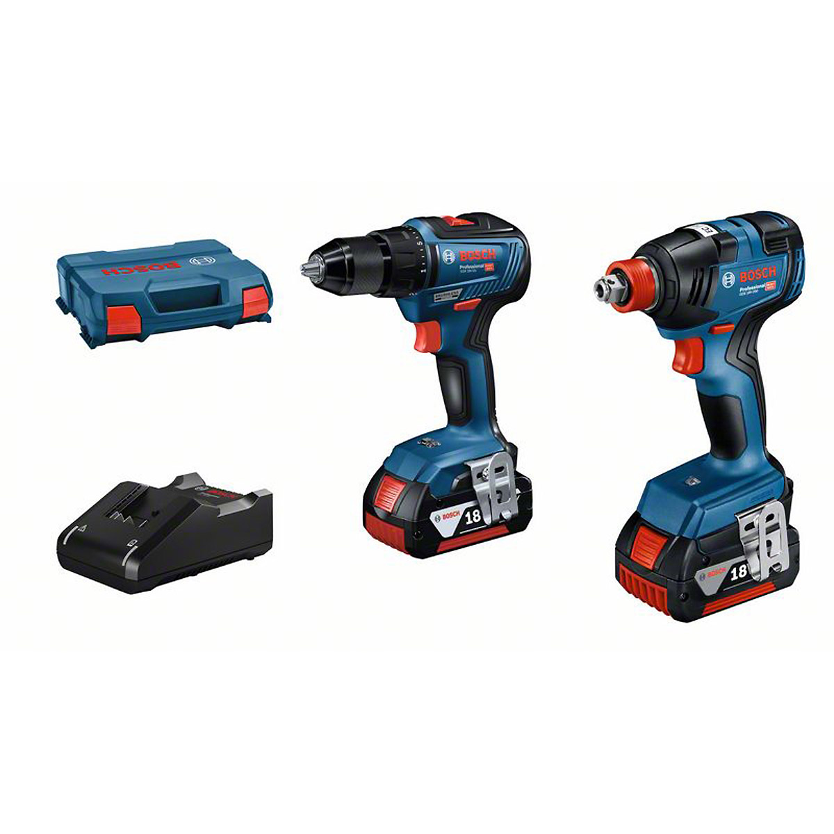 Bosch Combo Kit GDX 18V-200 + GSR 18V-55