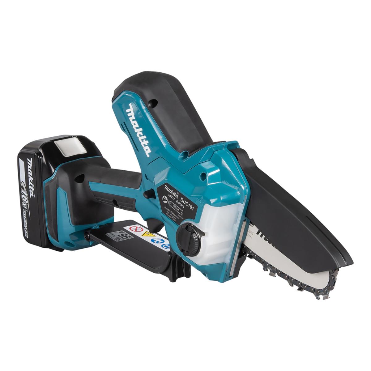 Makita Akku-Astsäge LXT 18V - 10 cm Schwert - mit 2x Akku und viel Zubehör - DUC101RX06