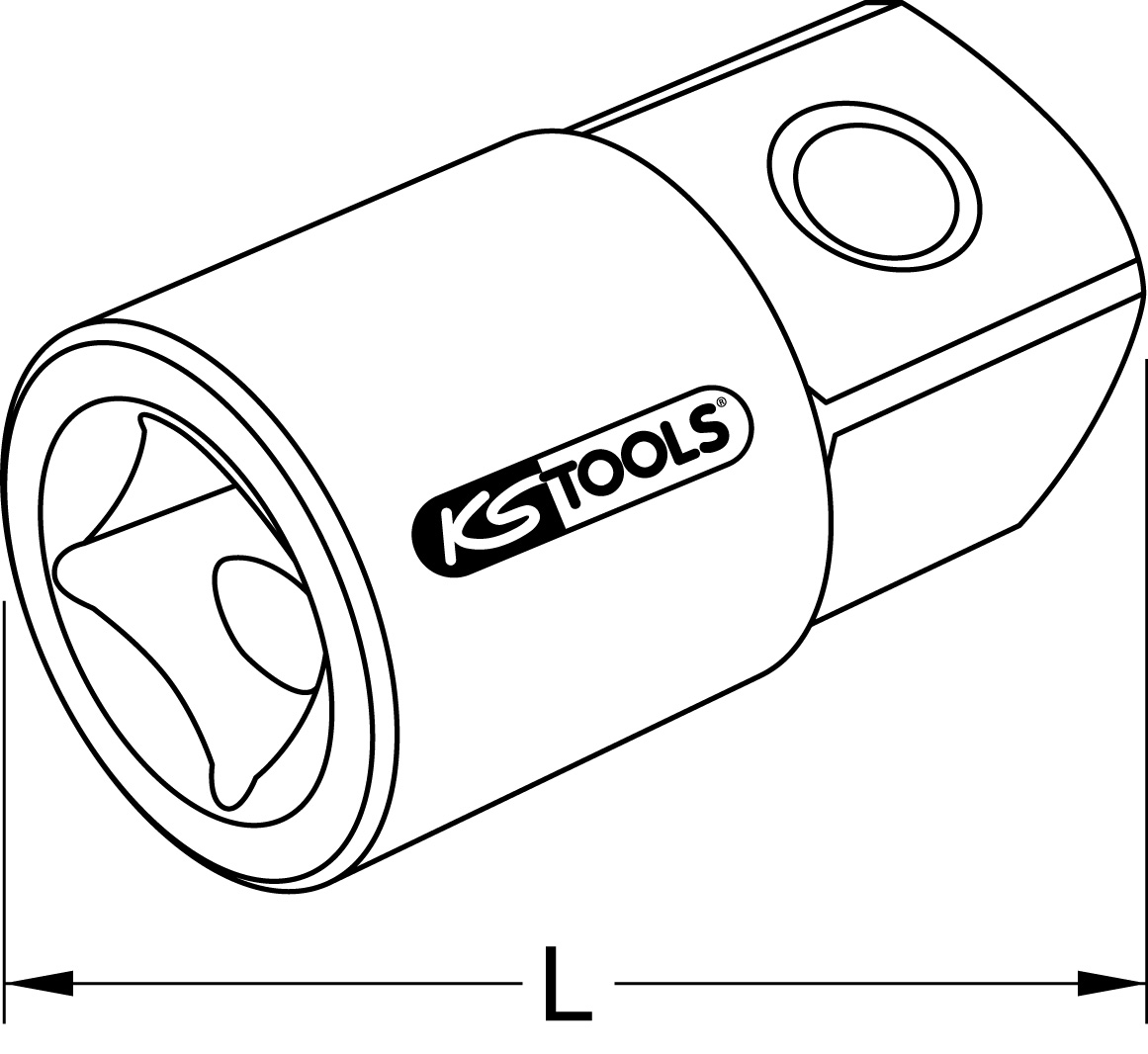 KS Tools 1/2" Reduzieradapter