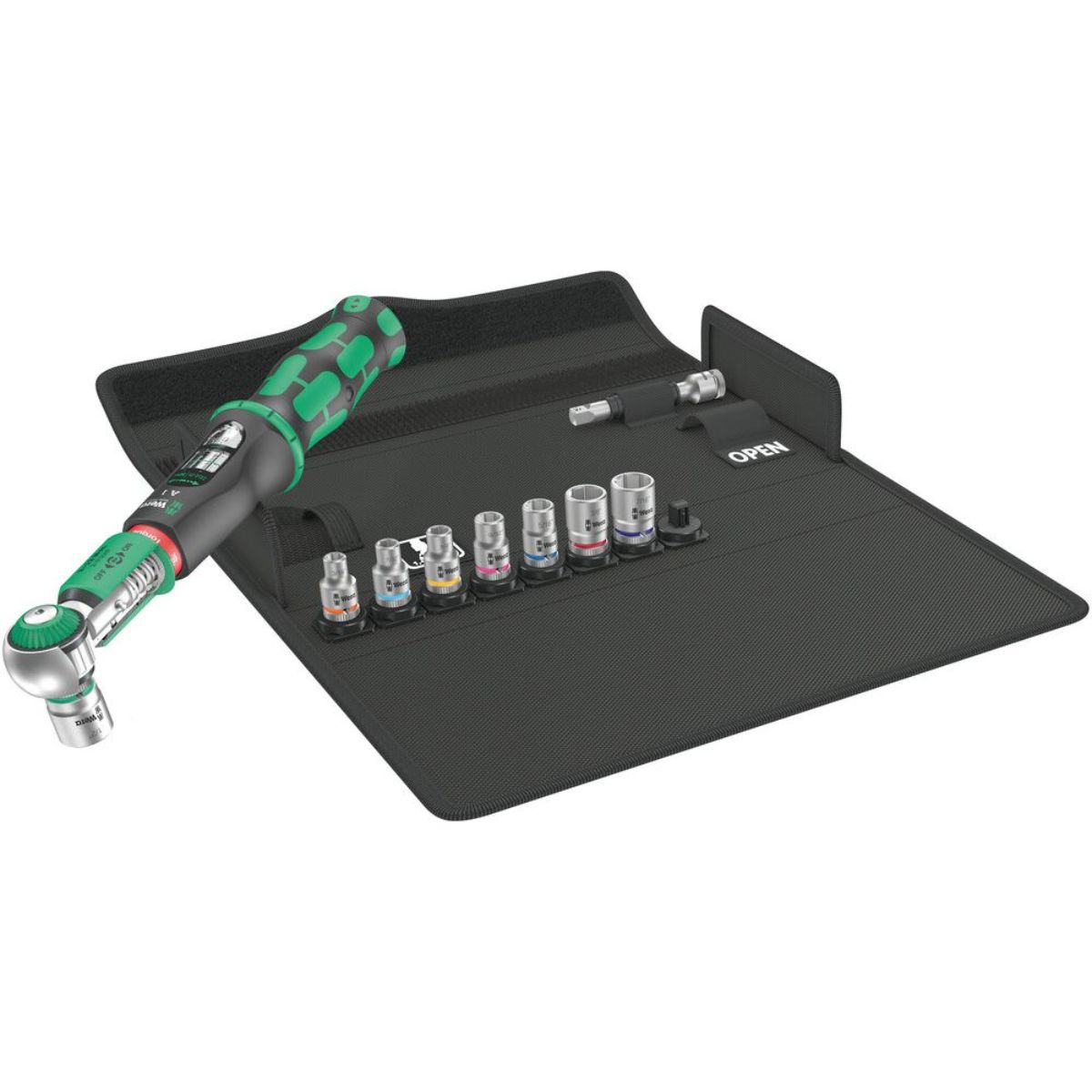 Wera Safe-Torque A 1 Imperial Set 1, 1/4" Vierkant, 2-12 Nm, 10-teilig