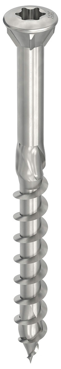 HECO TOPIX-plus Glasleistenschraube 3,5 x 50mm A2 TG T-Drive 200 St.