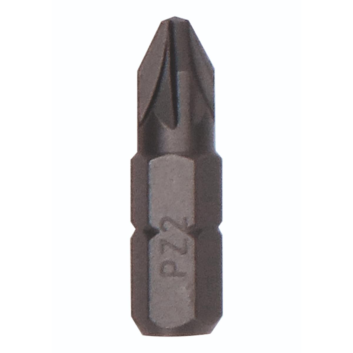 Bosch Schrauberbit-Set, Extra Hard PZ2, 25 Stk., 25 mm