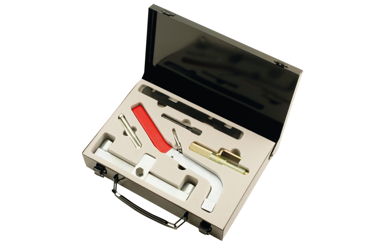 KS Tools Motoreinstell-Werkzeug-Satz für Volvo, 7-tlg