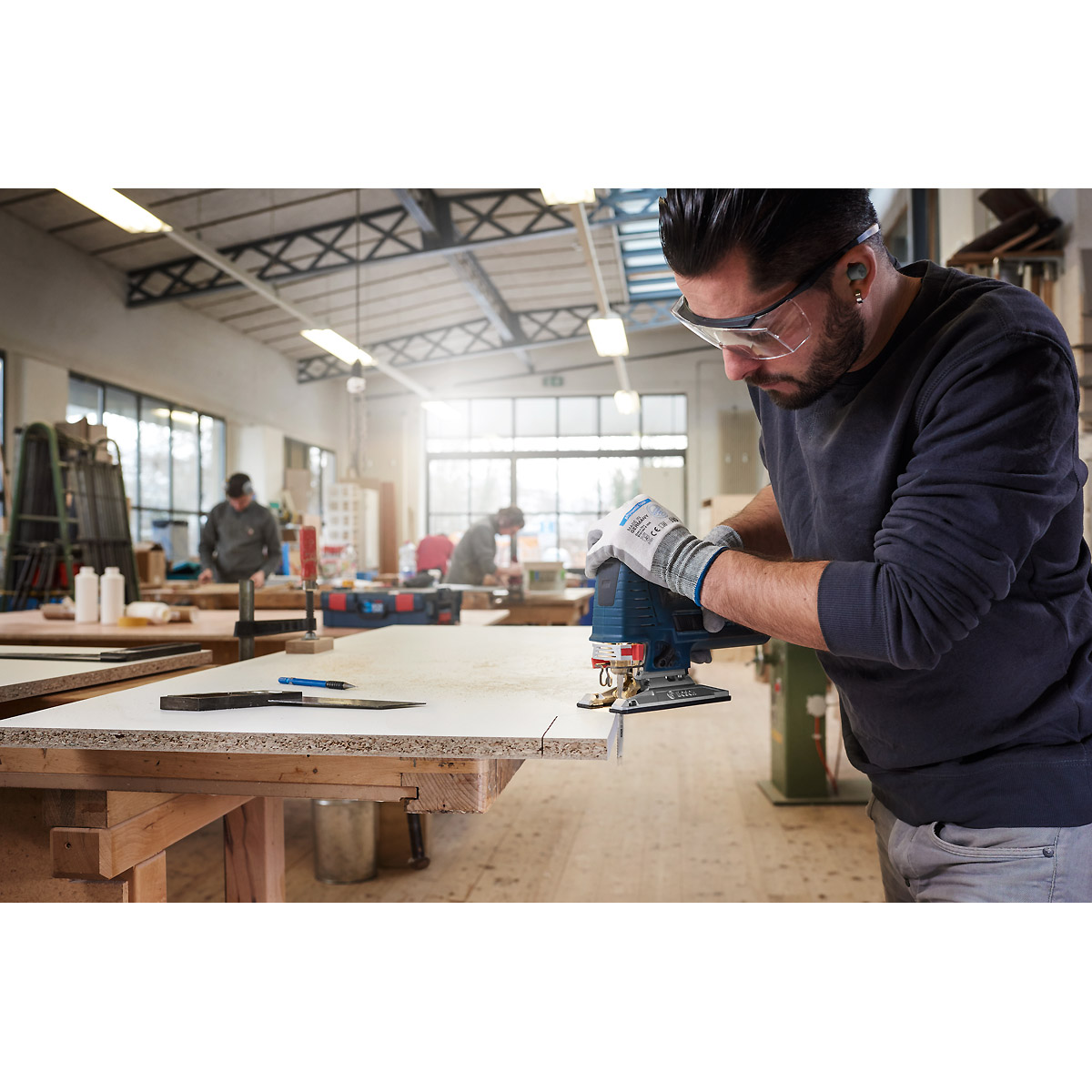 Bosch Stichsägeblatt U 101 B Clean for Wood, 3er-Pack
