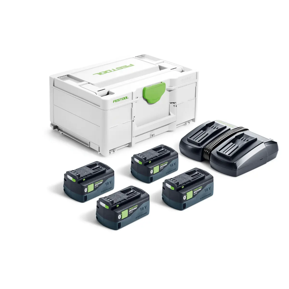 Festool Energie-Set SYS 18V 4xHP5,0/TCL6DUO
