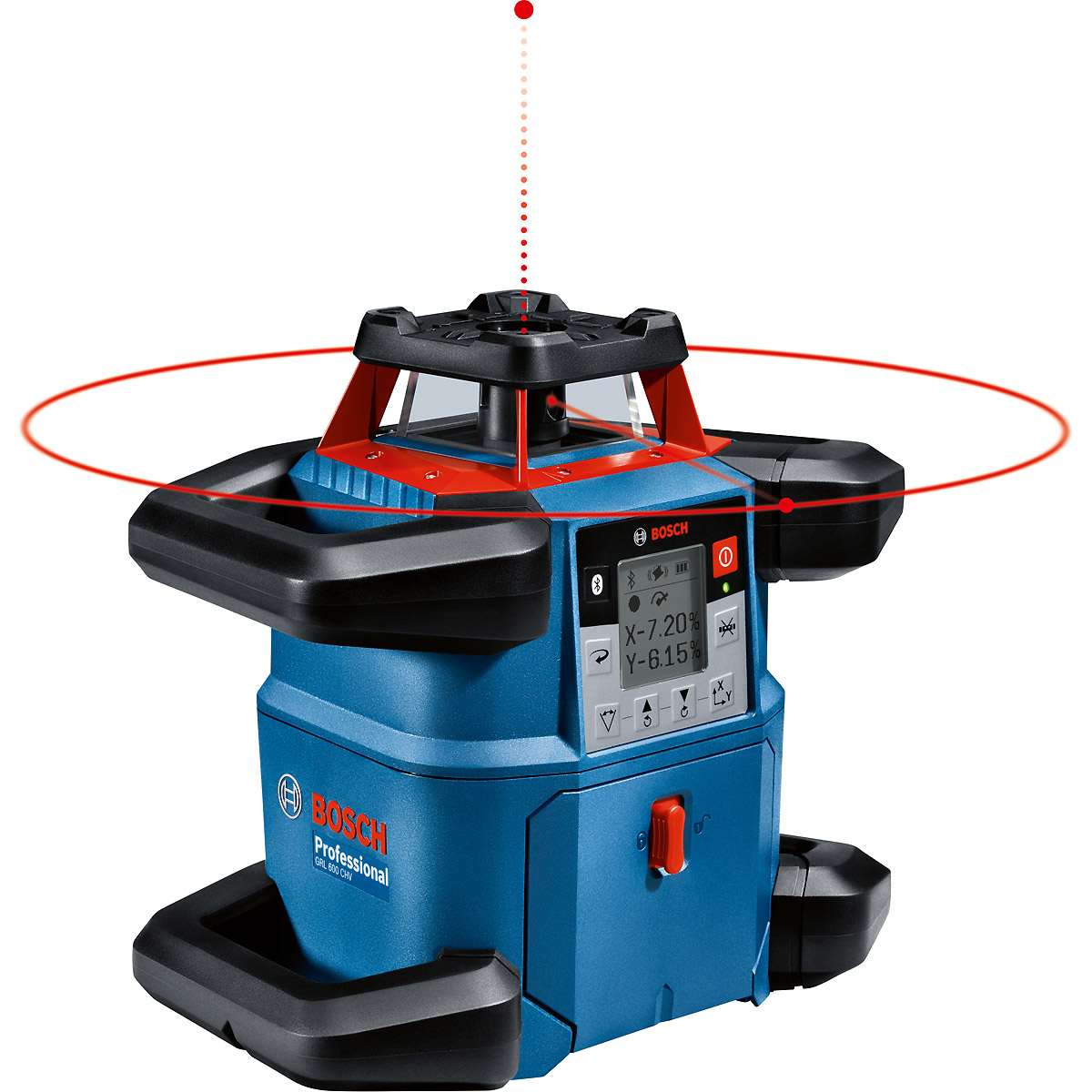 Bosch Rotationslaser GRL 600 CHV, mit Akku und Schnellladegerät