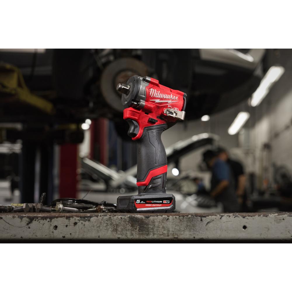 Milwaukee M12 FUEL 1/2 Zoll Akku-Schlagschrauber Sprengring-Antrieb M12FCIWF12G3-502X