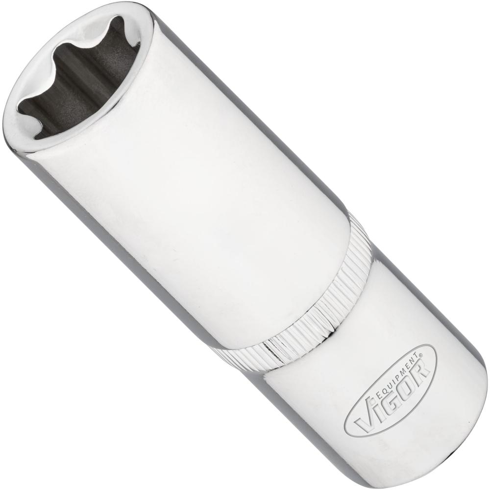 VIGOR T Steckschlüsseleinsatz - lang - 1/2 Zoll (12,5 mm) Vierkant