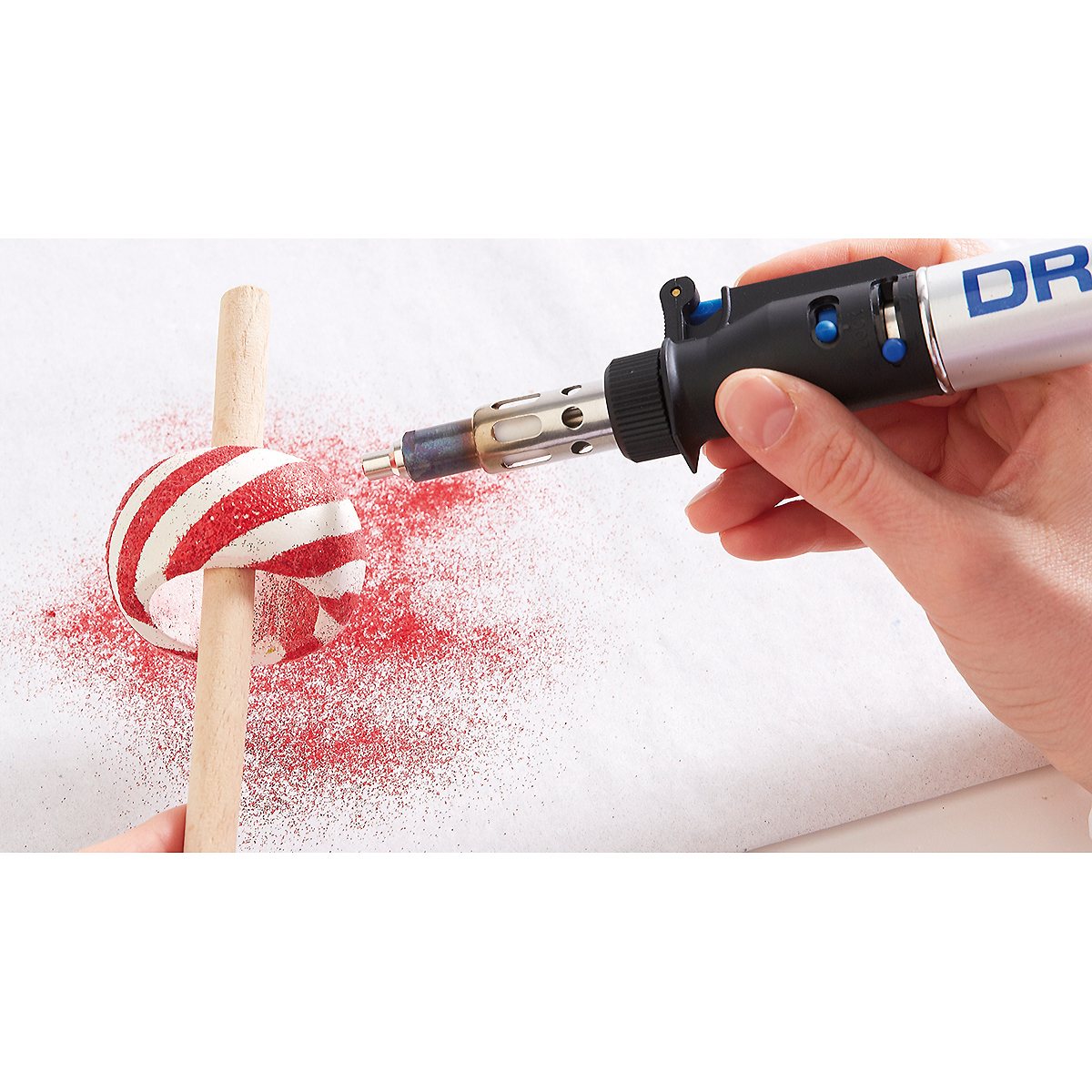 DREMEL Butan-Lötkolben Versatip 2000-6, max. mit 6 Zubehöre