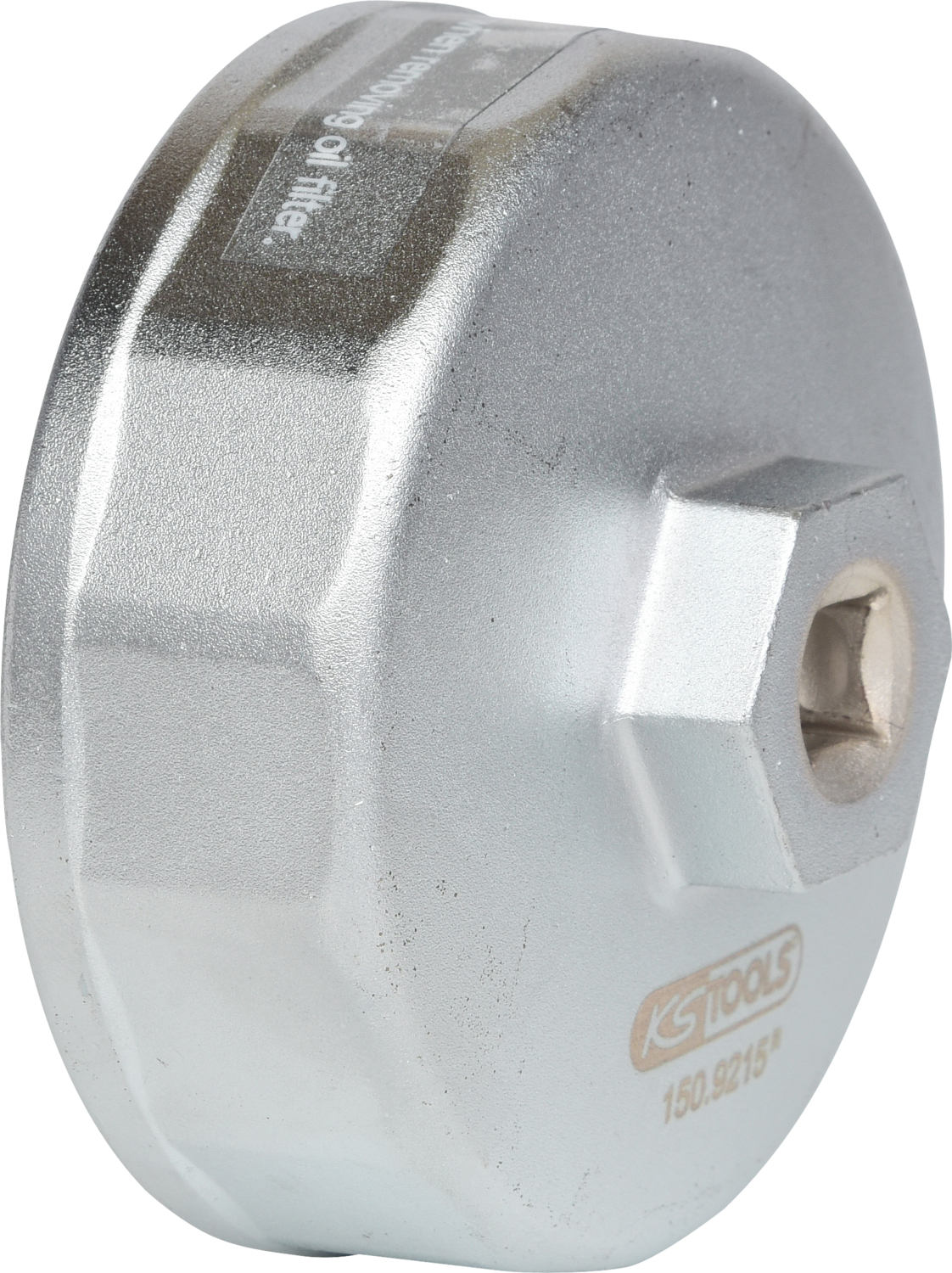 KS Tools 3/8" Ölfilterschlüssel, SW 74,2mm, 14 Flächen