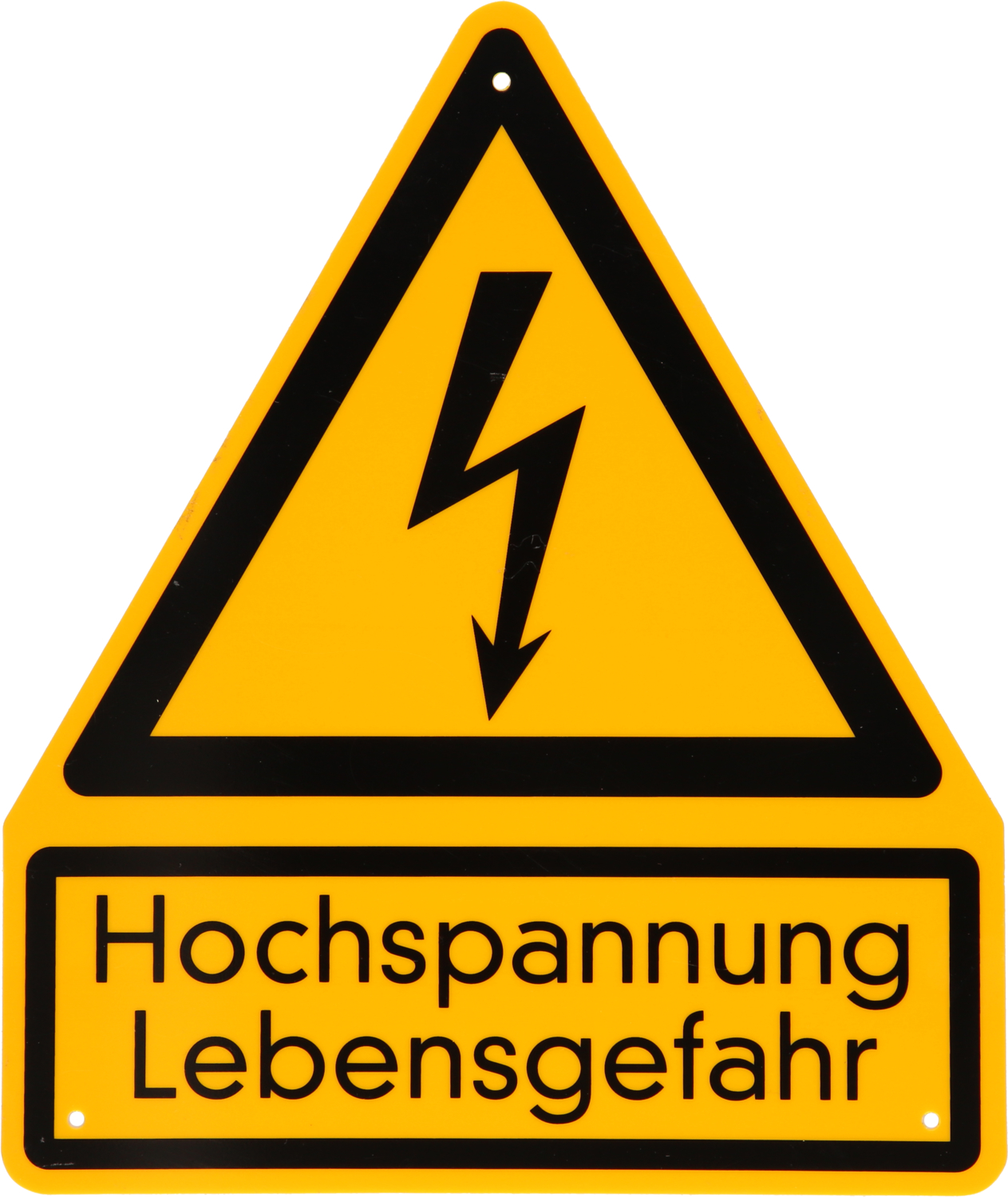 KS Tools Warnschild Hochspannung, Lebensgefahr