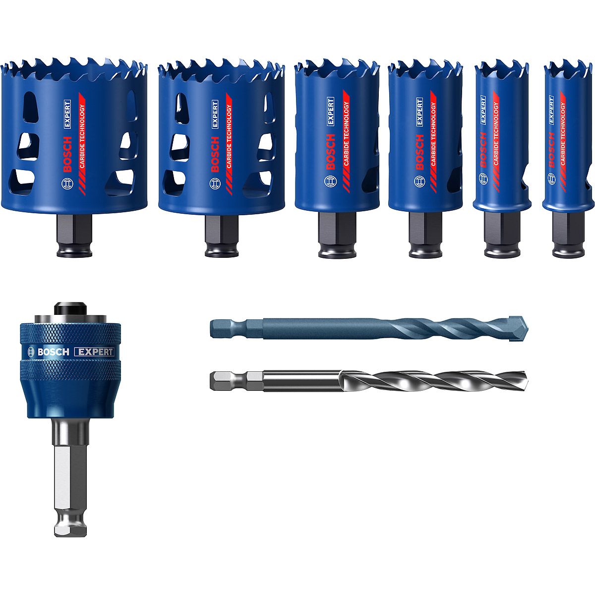 Bosch EXPERT Lochsäge ToughMaterial-Set 8tlg EXP