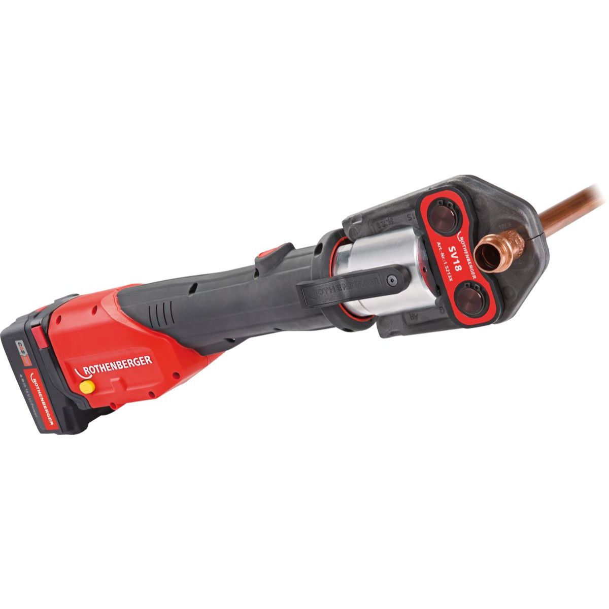 ROTHENBERGER ROMAX 4000 Basic Set 1x2Ah, 1x4Ah, EU