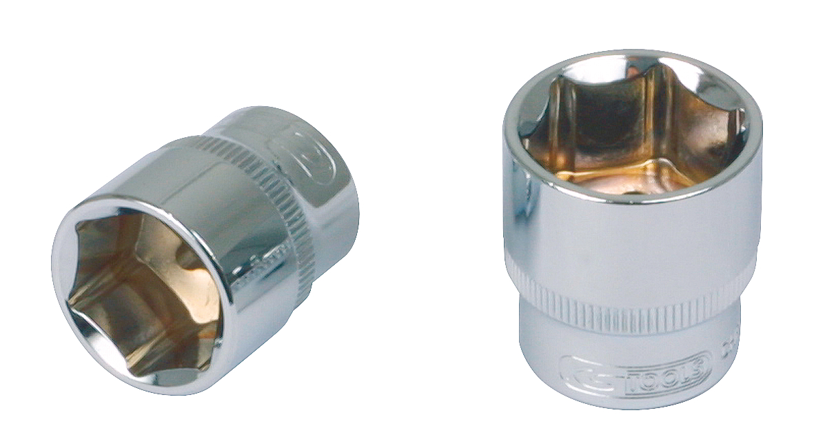 KS Tools 1/2" CHROMEplus Sechskant-Stecknuss